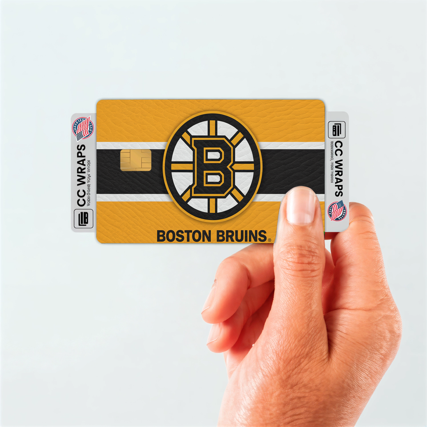 Boston Bruins Credit Card Skin Sticker | NHL Debit Card Cover