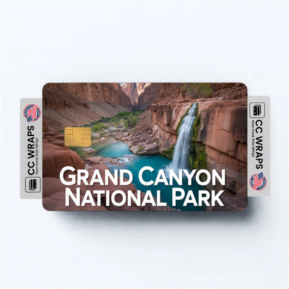2PK Grand Canyon National Park Credit Card Vinyl Skin Decal