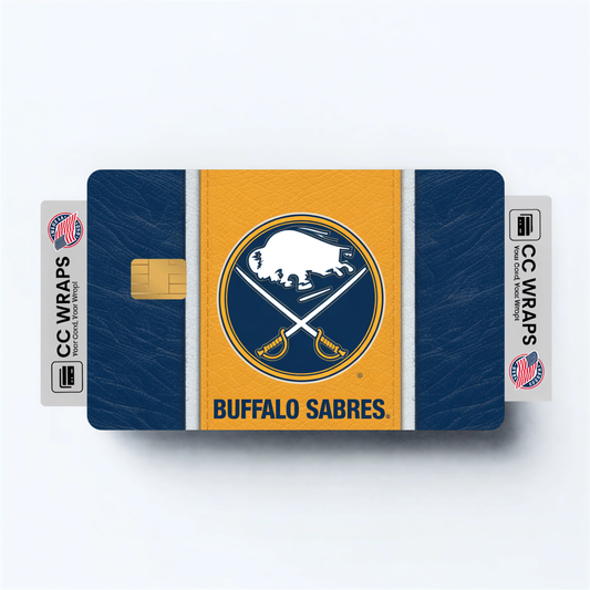 Buffalo Sabres Credit Card Skin Sticker | NHL Debit Card Cover