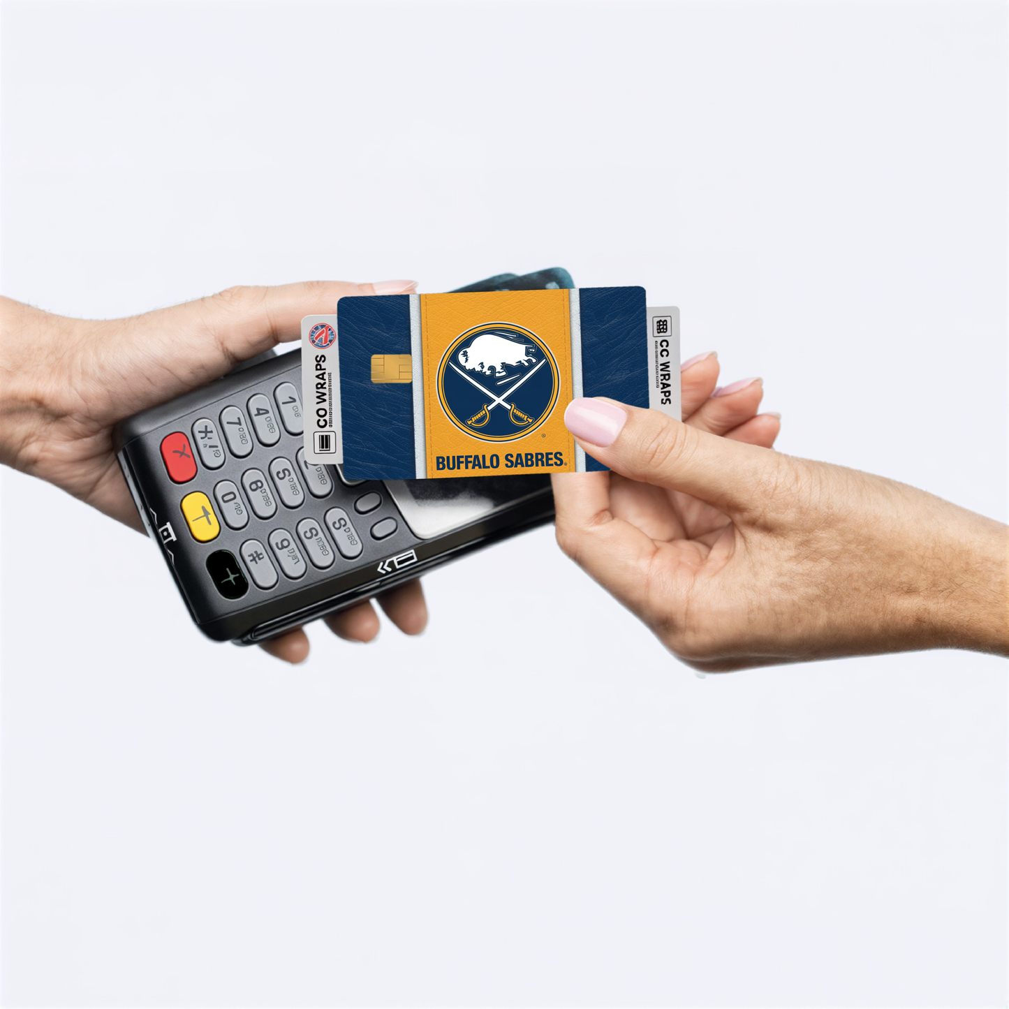 Buffalo Sabres Credit Card Skin Sticker | NHL Debit Card Cover