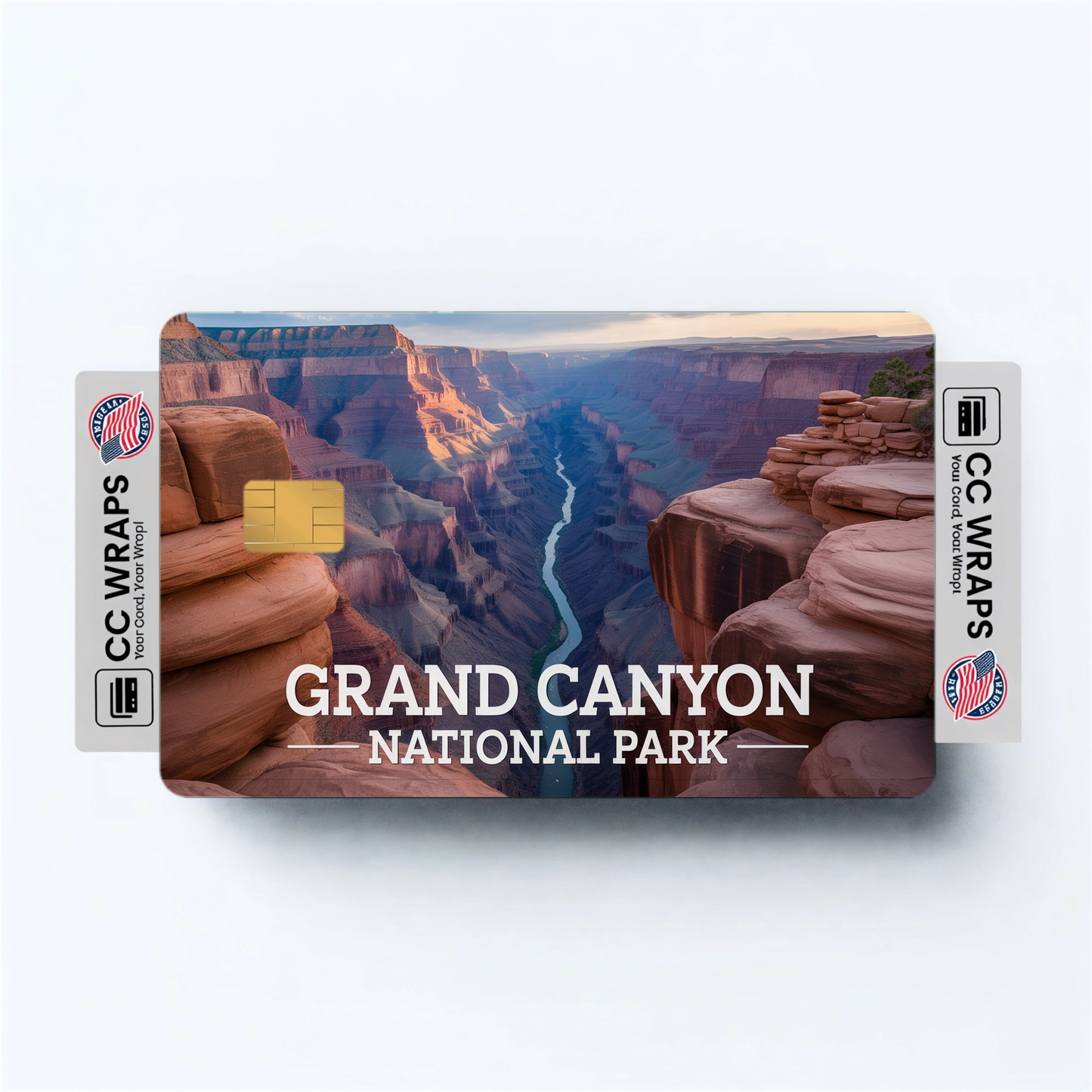 2PK Grand Canyon National Park Credit Card Vinyl Skin Decal