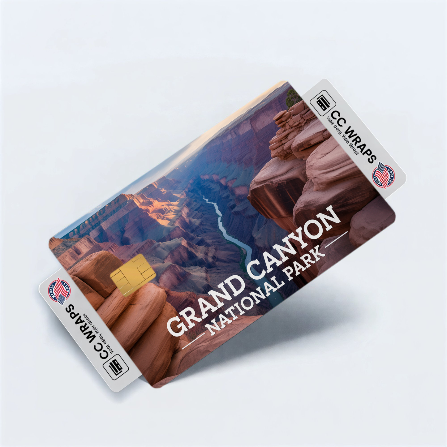 2PK Grand Canyon National Park Credit Card Vinyl Skin Decal