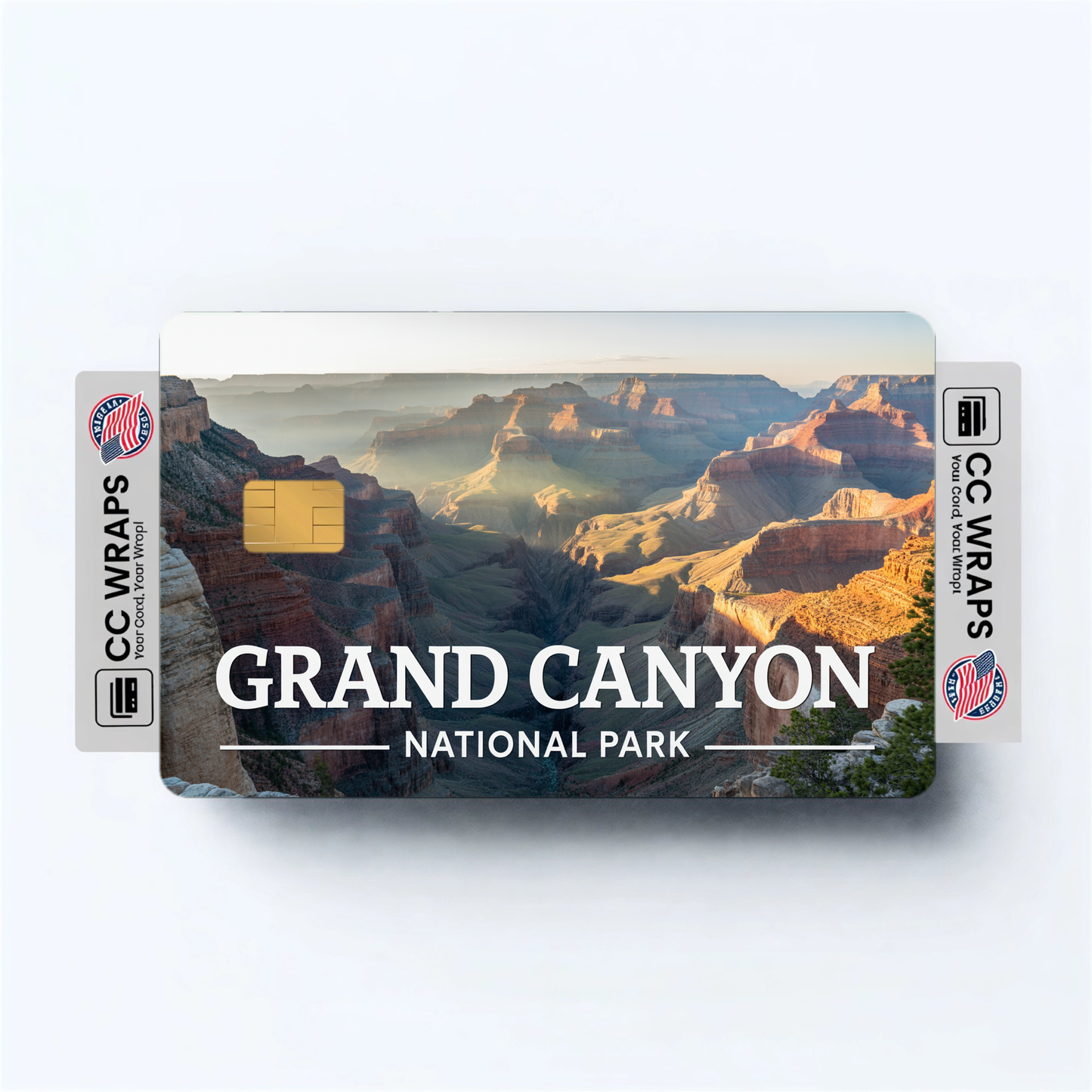 2PK Grand Canyon National Park Credit Card Vinyl Skin Decal
