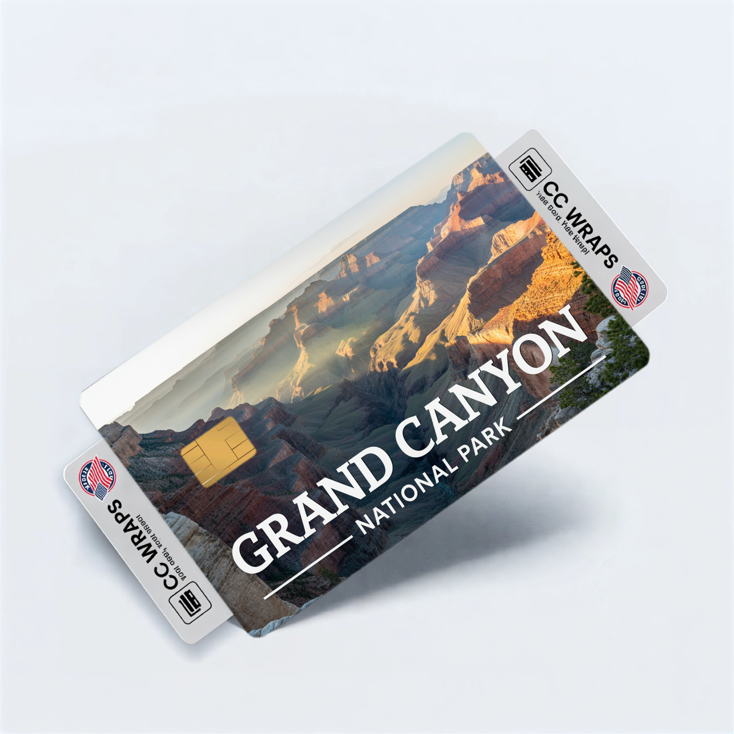 2PK Grand Canyon National Park Credit Card Vinyl Skin Decal
