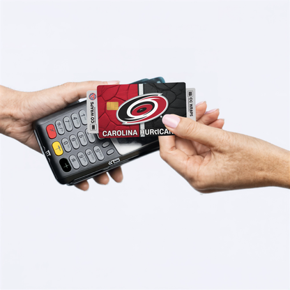 Carolina Hurricanes Credit Card Skin Sticker | NHL Debit Card Cover