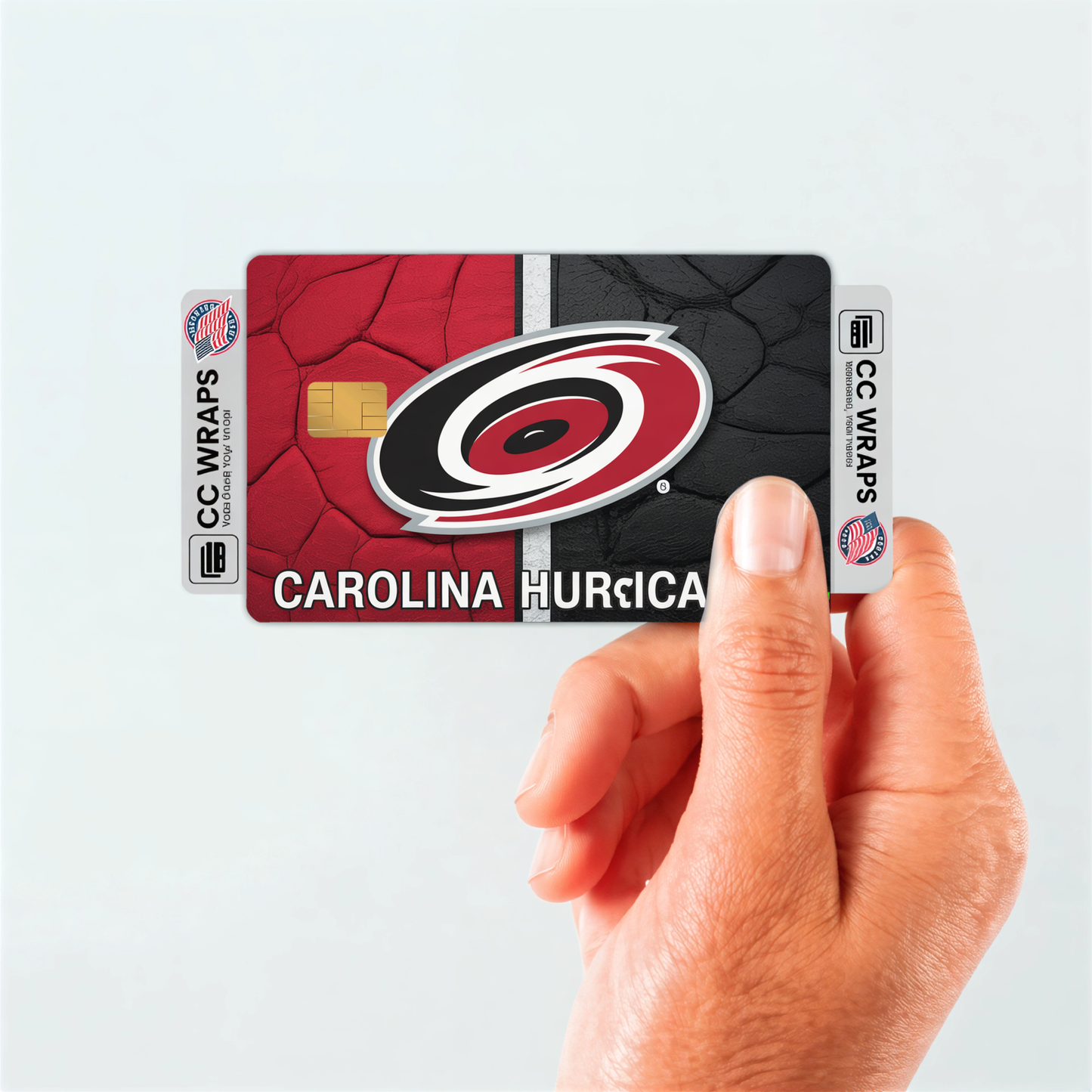 Carolina Hurricanes Credit Card Skin Sticker | NHL Debit Card Cover