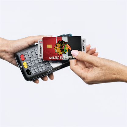 Chicago Blackhawks Credit Card Skin Sticker | NHL Debit Card Cover