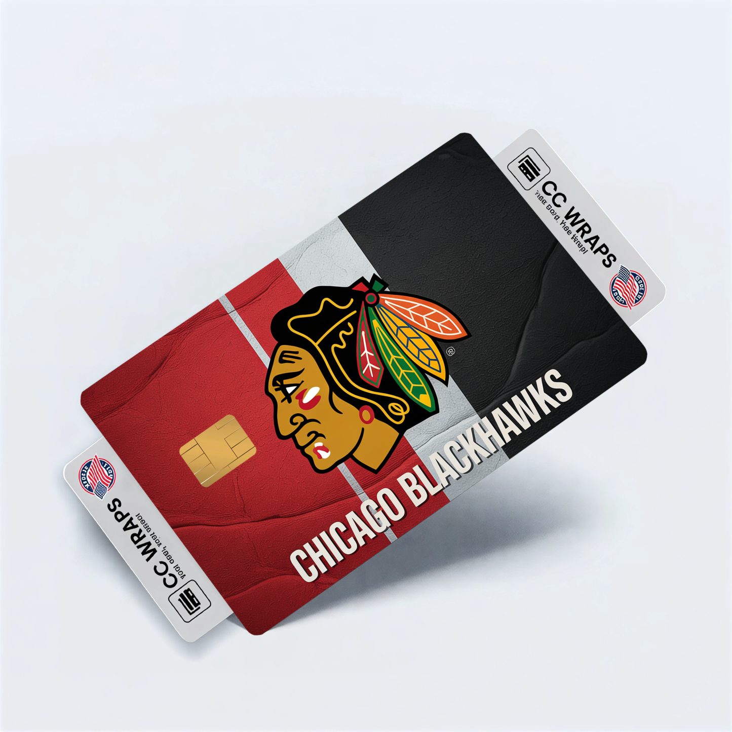 Chicago Blackhawks Credit Card Skin Sticker | NHL Debit Card Cover
