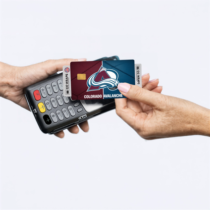 Colorado Avalanche Credit Card Skin Sticker | NHL Debit Card Cover
