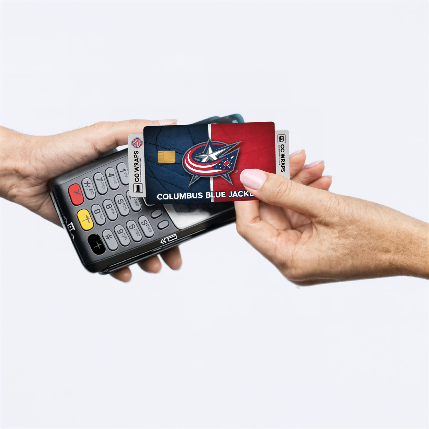 Columbus Blue Jackets Credit Card Skin Sticker | NHL Debit Card Cover