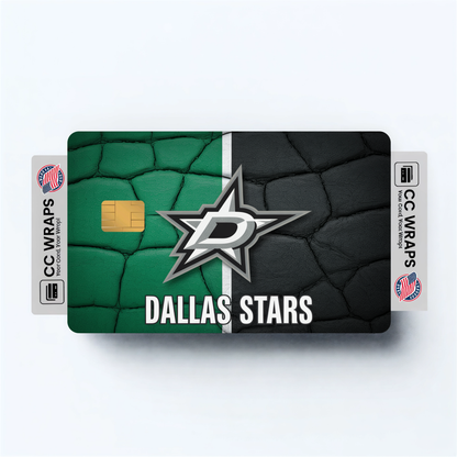 Dallas Stars Credit Card Skin Sticker | NHL Debit Card Cover