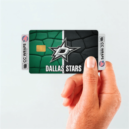 Dallas Stars Credit Card Skin Sticker | NHL Debit Card Cover