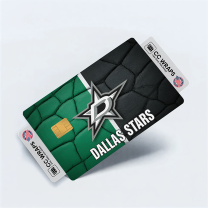Dallas Stars Credit Card Skin Sticker | NHL Debit Card Cover
