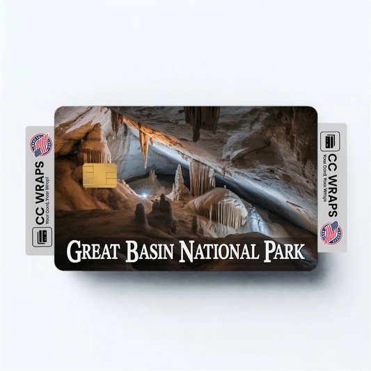 2PK Great Basin National Park Credit Card Vinyl Skin Decal