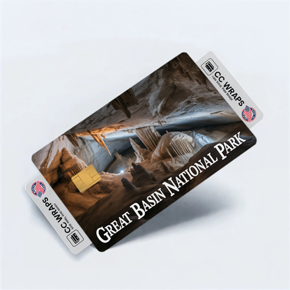 2PK Great Basin National Park Credit Card Vinyl Skin Decal