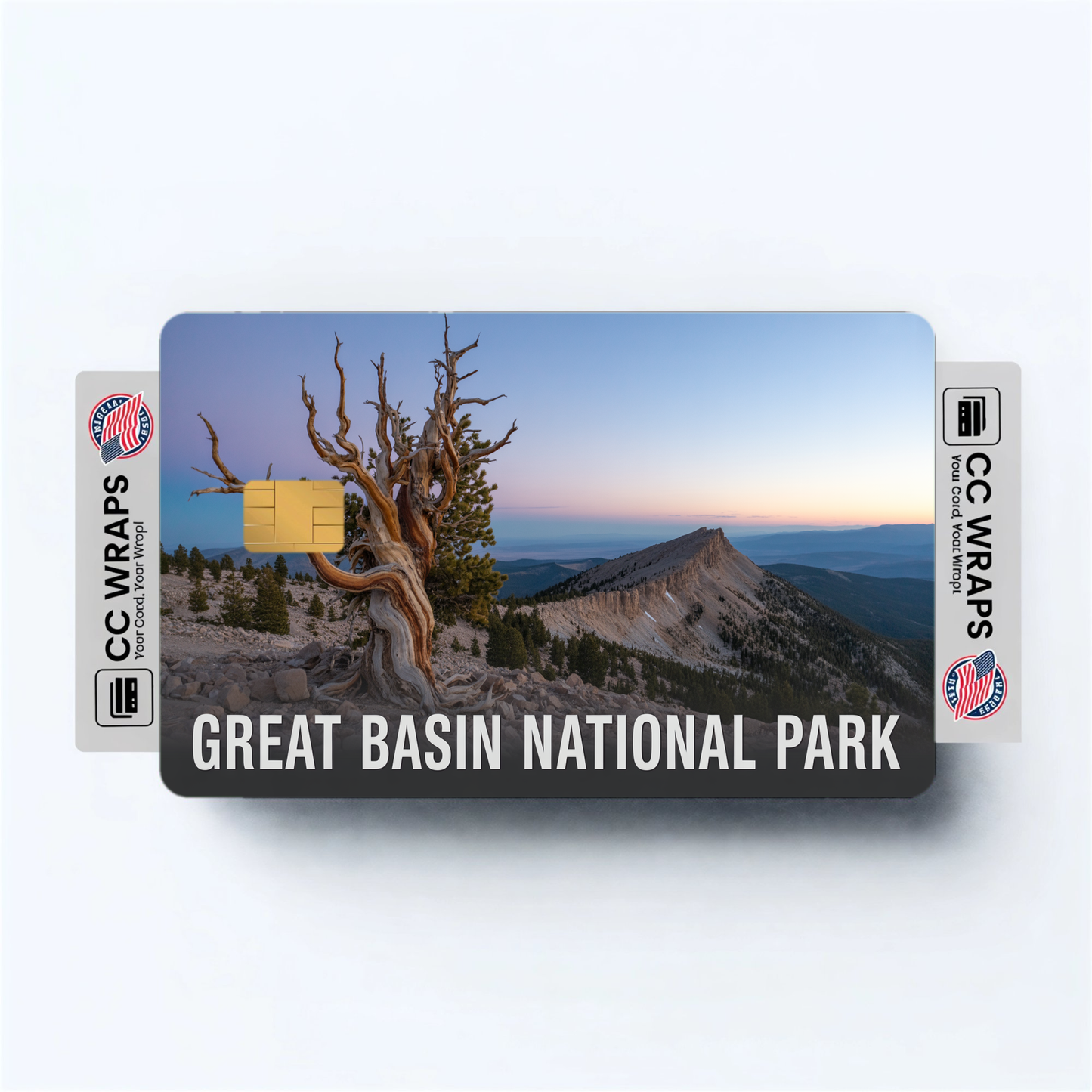 2PK Great Basin National Park Credit Card Vinyl Skin Decal