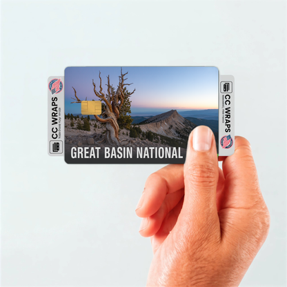 2PK Great Basin National Park Credit Card Vinyl Skin Decal
