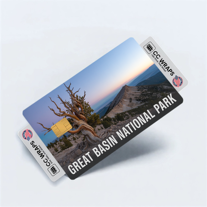 2PK Great Basin National Park Credit Card Vinyl Skin Decal