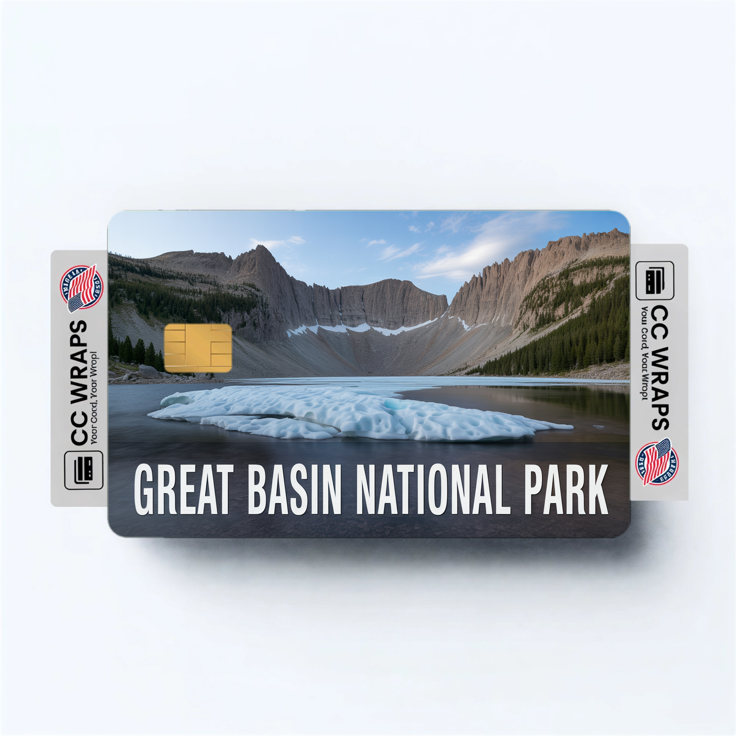 2PK Great Basin National Park Credit Card Vinyl Skin Decal