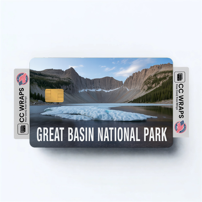 2PK Great Basin National Park Credit Card Vinyl Skin Decal