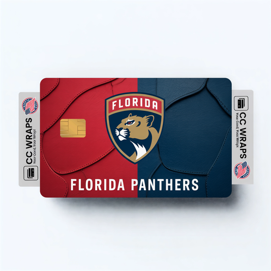 Florida Panthers Credit Card Skin Sticker | NHL Debit Card Cover