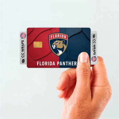 Florida Panthers Credit Card Skin Sticker | NHL Debit Card Cover