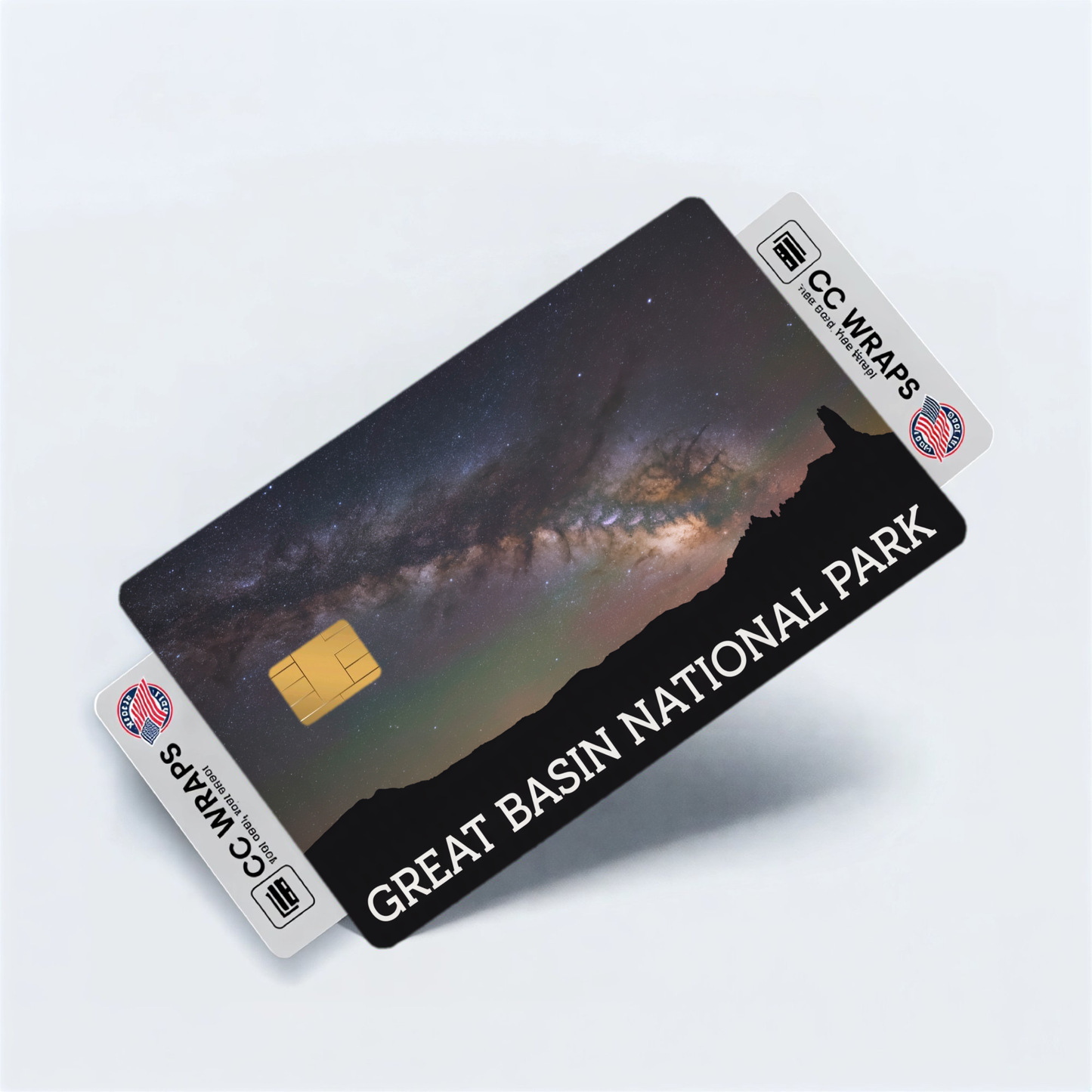 2PK Great Basin National Park Credit Card Vinyl Skin Decal