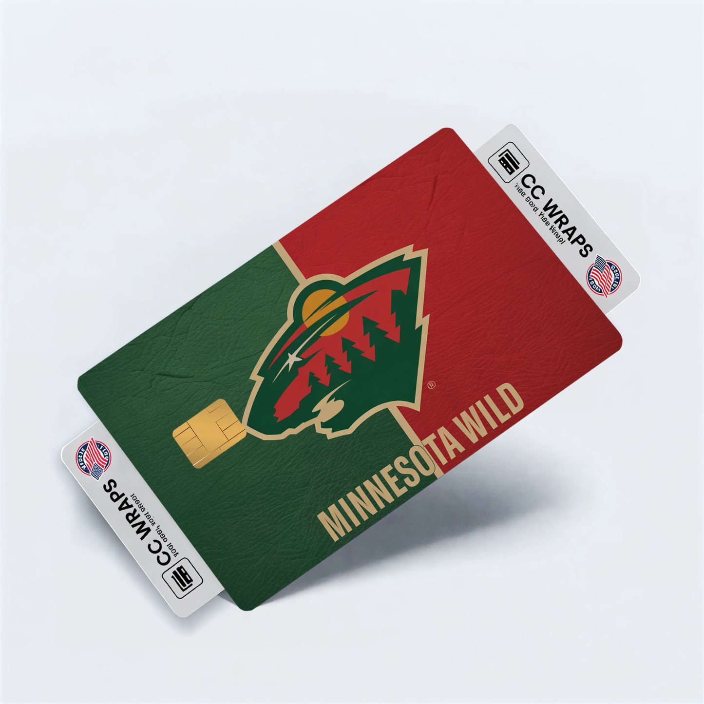 Minnesota Wild Credit Card Skin Sticker | NHL Debit Card Cover