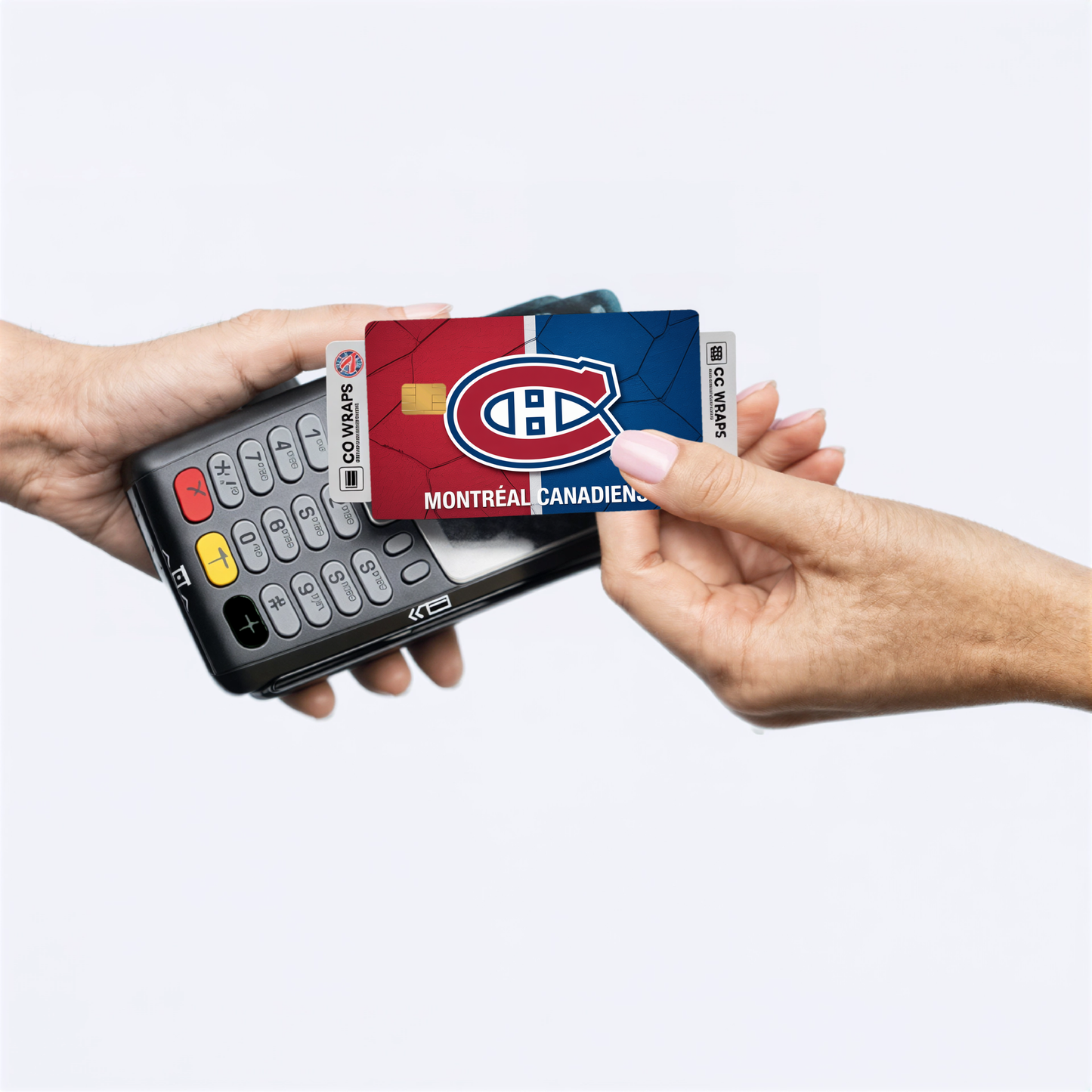 Montreal Canadiens Credit Card Skin Sticker | NHL Debit Card Cover