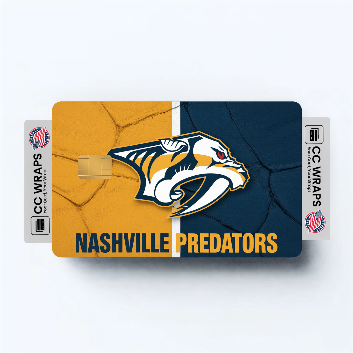 Nashville Predators Credit Card Skin Sticker | NHL Debit Card Cover