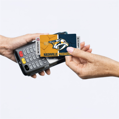 Nashville Predators Credit Card Skin Sticker | NHL Debit Card Cover