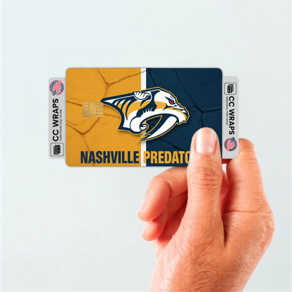 Nashville Predators Credit Card Skin Sticker | NHL Debit Card Cover