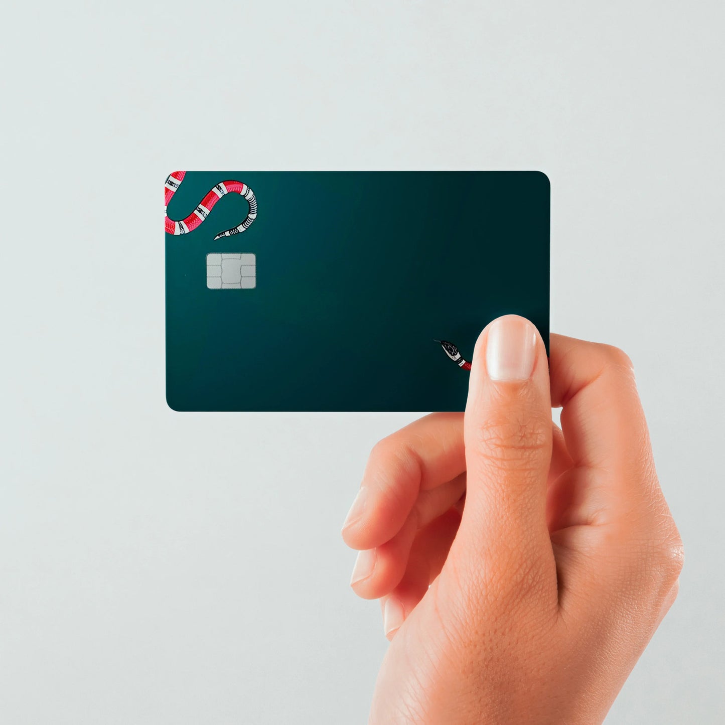 SnakeSkin Art Custom Vinyl Credit Card Sticker by CC Wraps