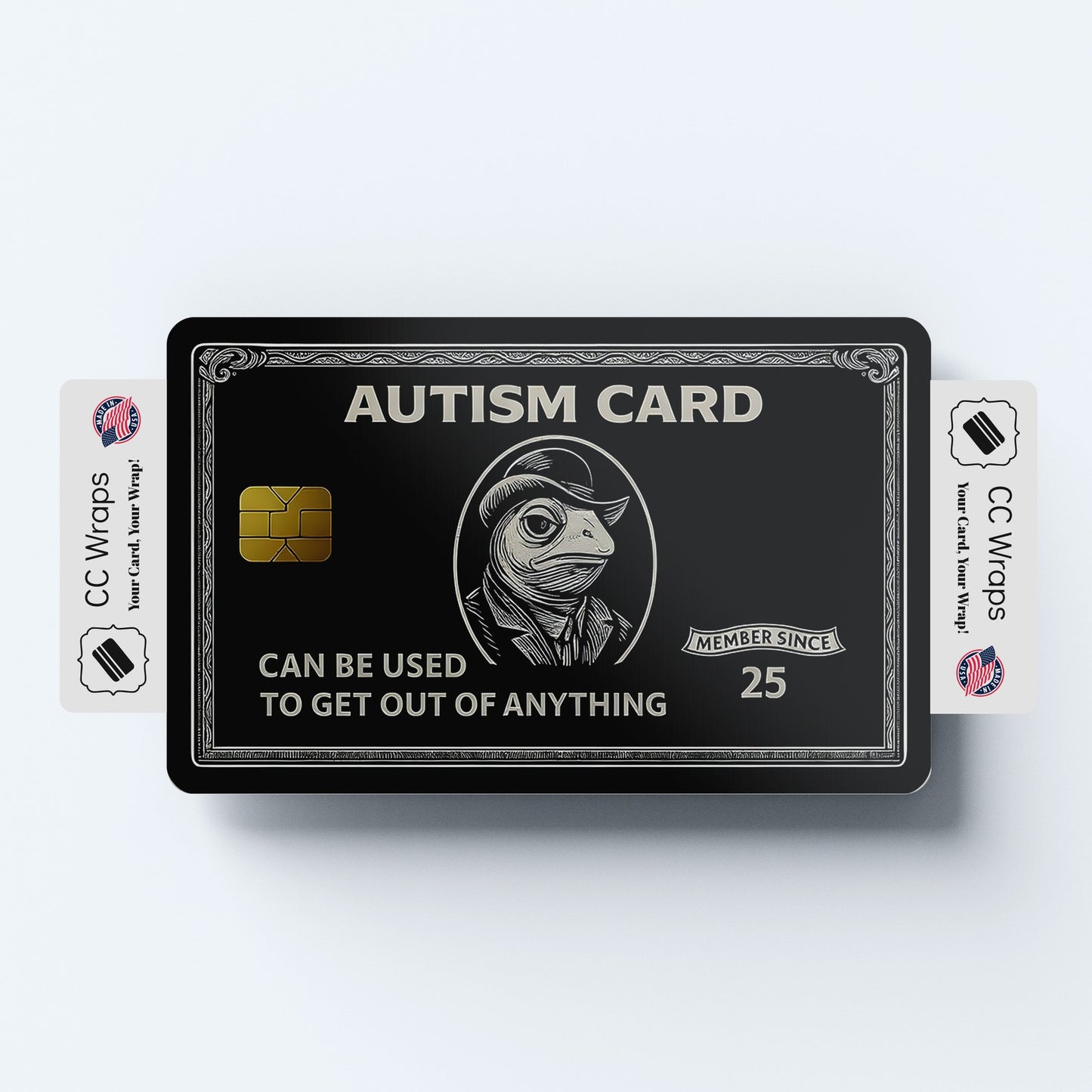 Autism Credit Card Skin - Funny Debit Card Sticker Wrap Vinyl Cover USA Made