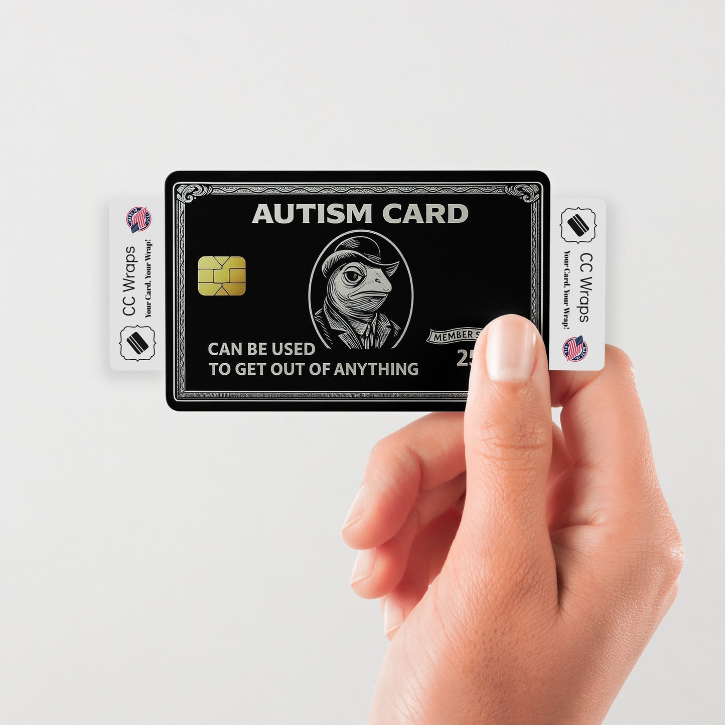 Autism Credit Card Skin - Funny Debit Card Sticker Wrap Vinyl Cover USA Made