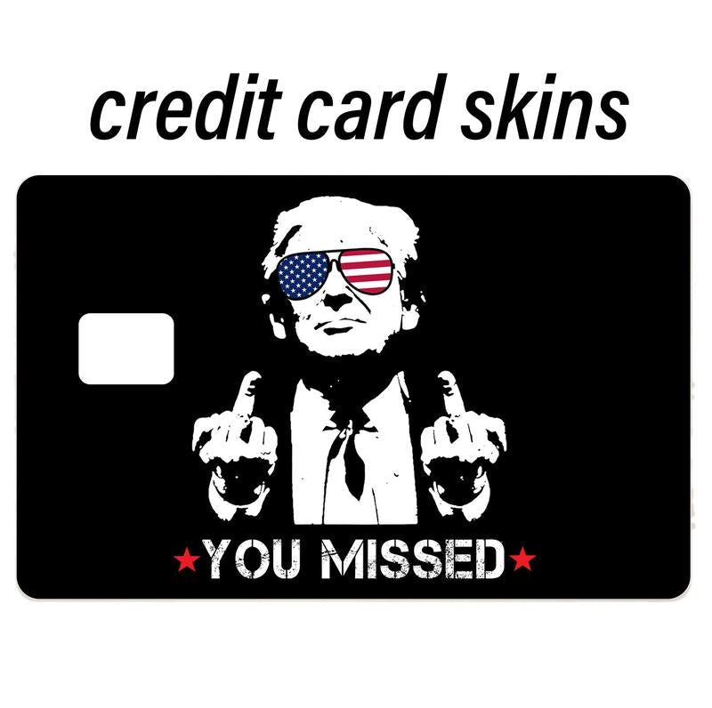 Trump 12 pack combo Credit Card Skin Stickers Skin Card Cover 12 Stickers