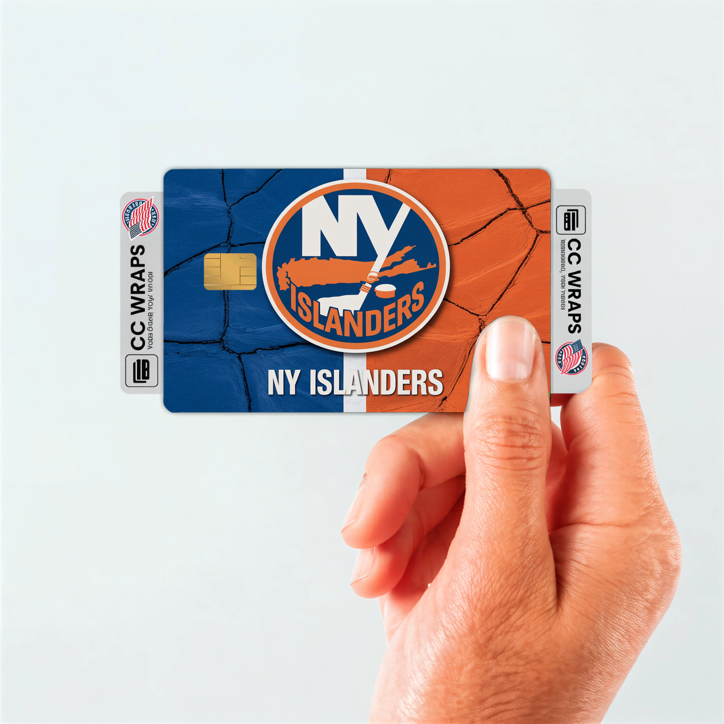 Ny Islanders Credit Card Skin Sticker | NHL Debit Card Cover