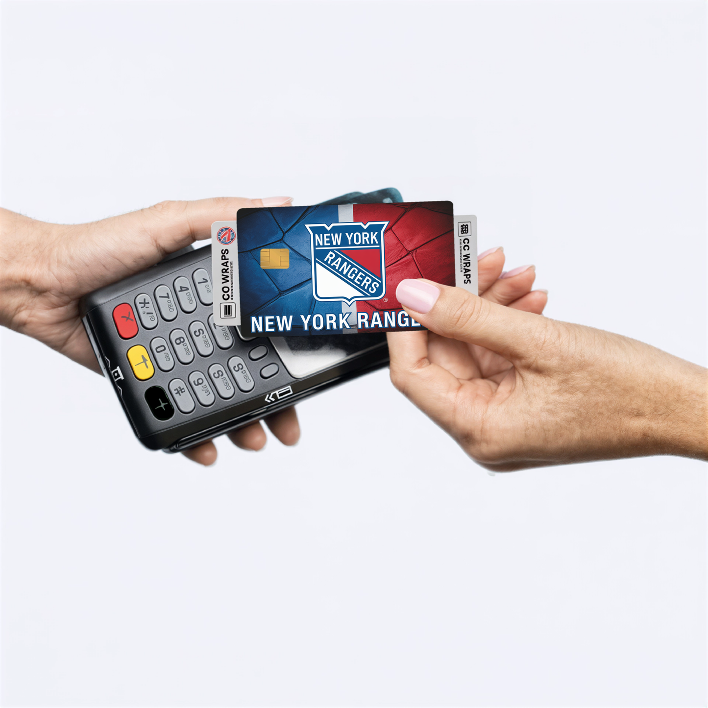 New York Rangers Credit Card Skin Sticker | NHL Debit Card Cover