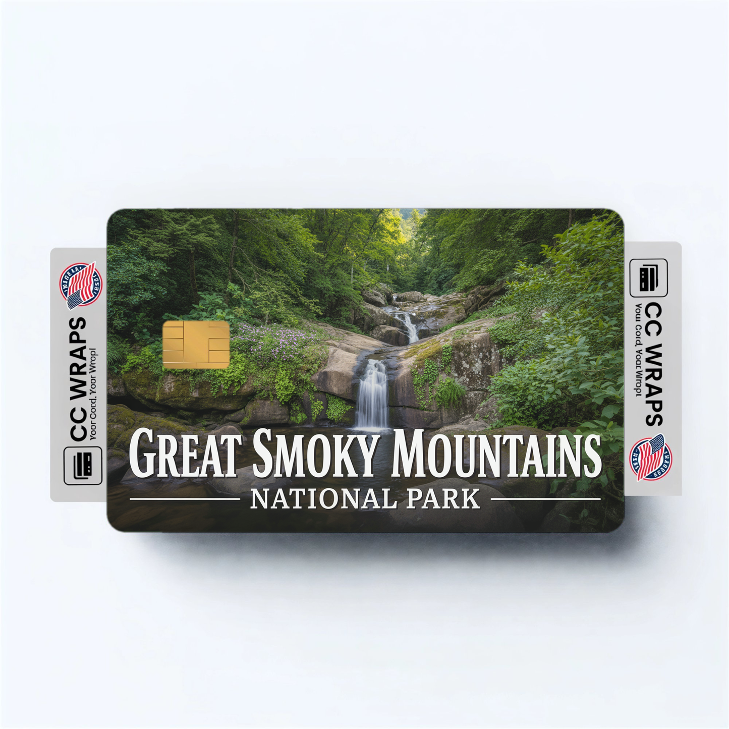 2PK Great Smoky Mountains National Park Credit Card Vinyl Skin Decal
