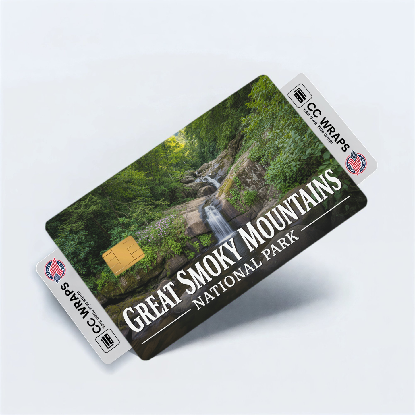 2PK Great Smoky Mountains National Park Credit Card Vinyl Skin Decal