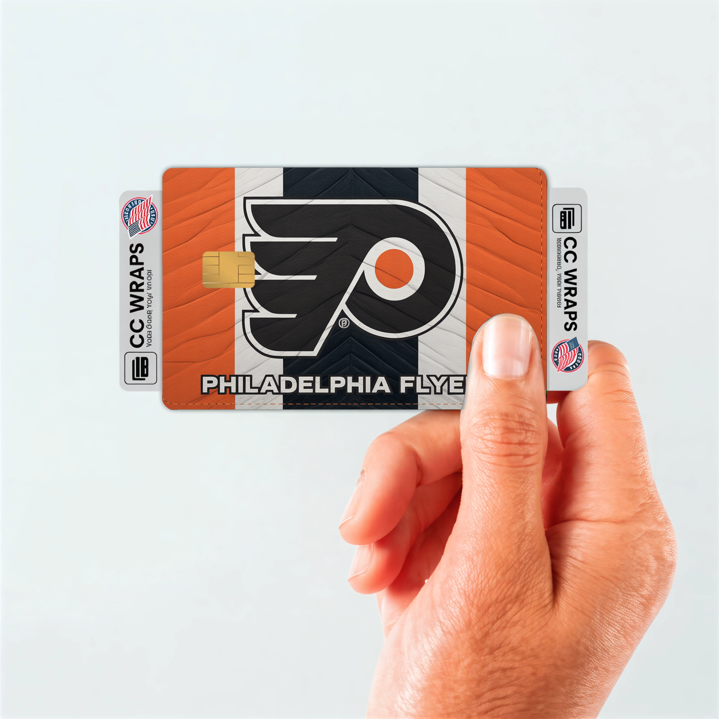 Philadelphia Flyers Credit Card Skin Sticker | NHL Debit Card Cover