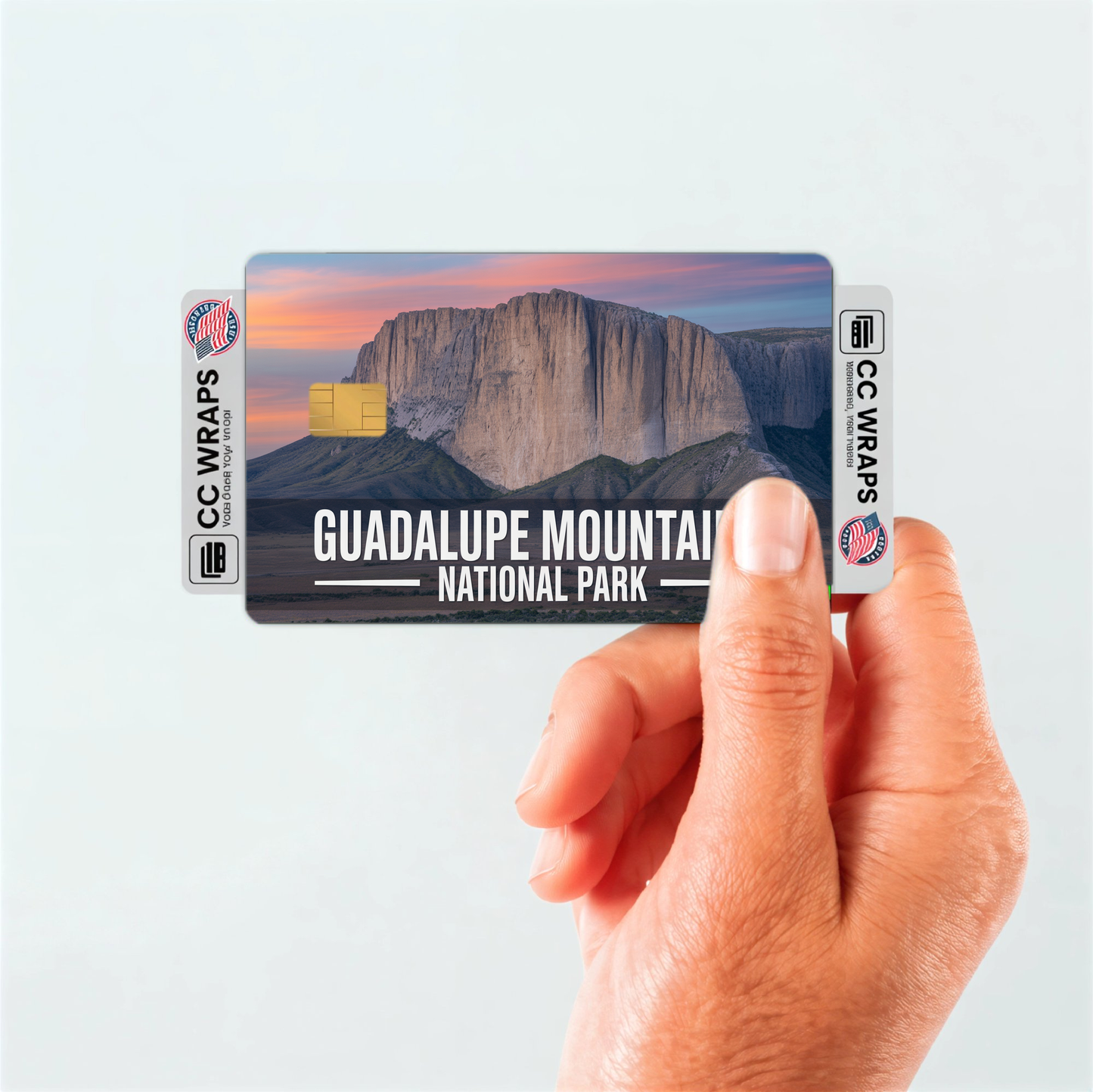 2PK Guadalupe Mountains National Park Credit Card Vinyl Skin Decal