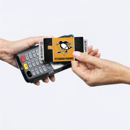 Pittsburgh Penguins Credit Card Skin Sticker | NHL Debit Card Cover