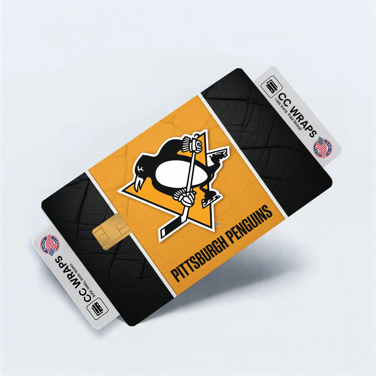 Pittsburgh Penguins Credit Card Skin Sticker | NHL Debit Card Cover
