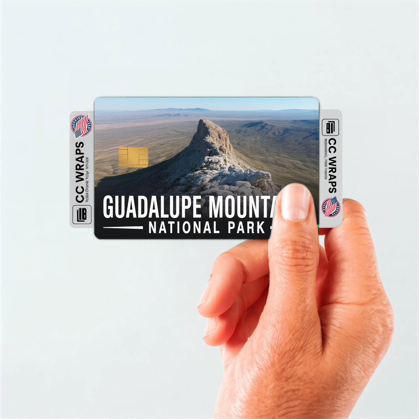 2PK Guadalupe Mountains National Park Credit Card Vinyl Skin Decal
