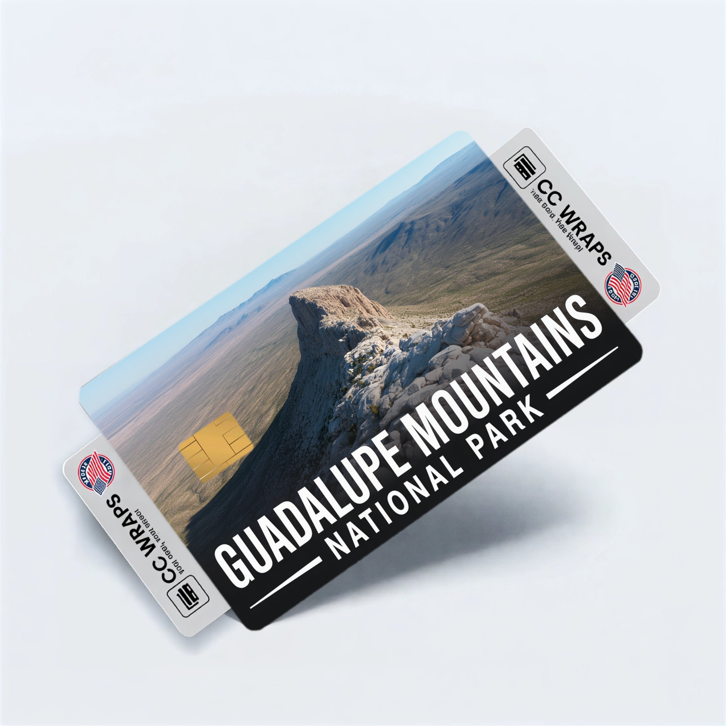 2PK Guadalupe Mountains National Park Credit Card Vinyl Skin Decal