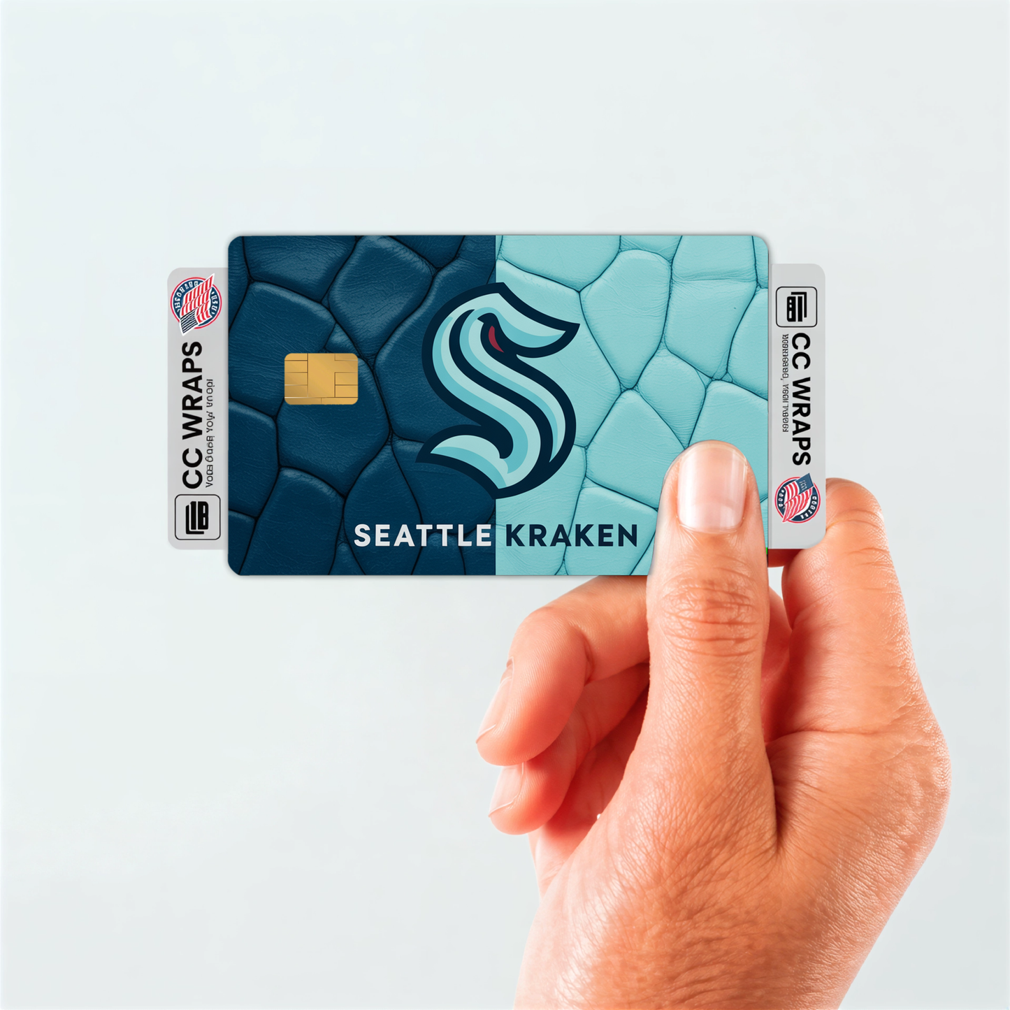 Seattle Kraken Credit Card Skin Sticker | NHL Debit Card Cover