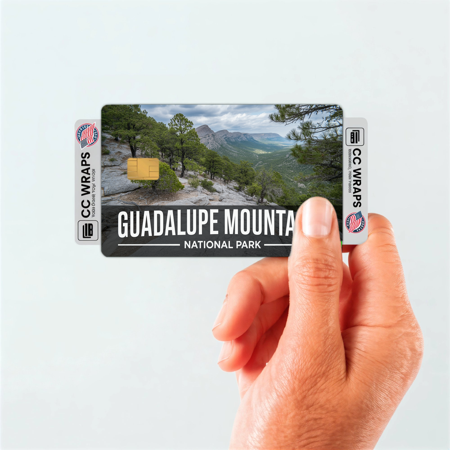 2PK Guadalupe Mountains National Park Credit Card Vinyl Skin Decal