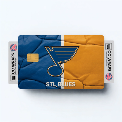 Stl Blues Credit Card Skin Sticker | NHL Debit Card Cover