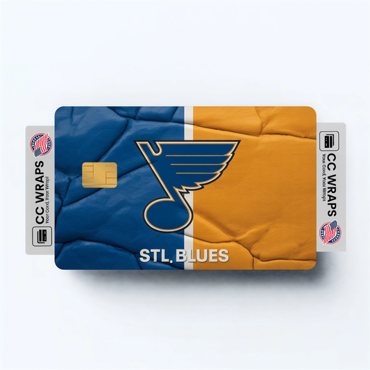Stl Blues Credit Card Skin Sticker | NHL Debit Card Cover